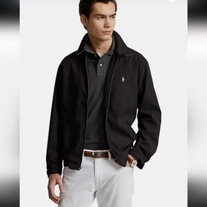 Polo Ralph Lauren Bi Swing Microfiber Windbreaker. Logo. Black. Size XL.
